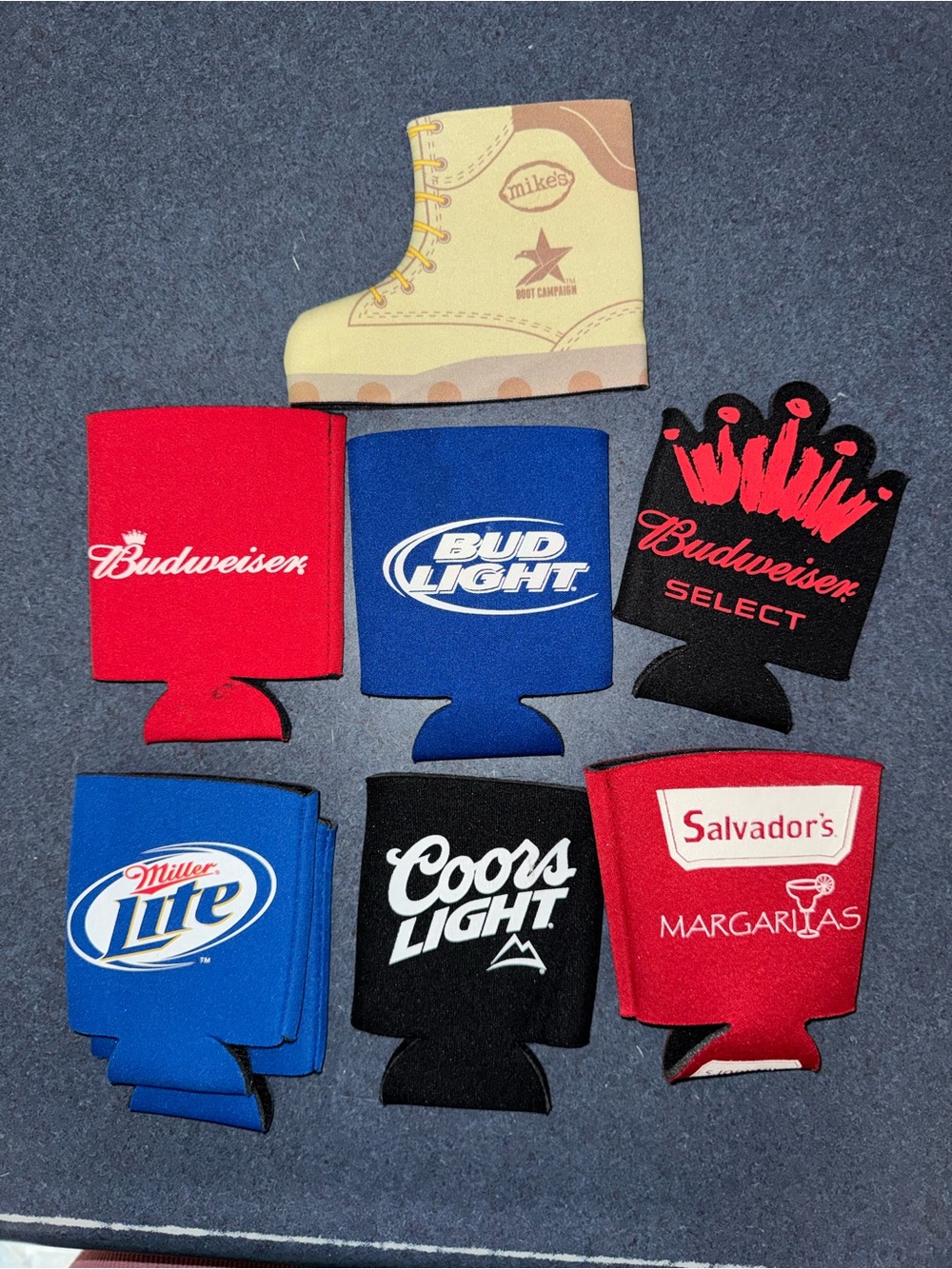Lot of 8 can koozies.